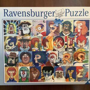 500 Piece Ravensburger Puzzle "Typefaces"